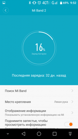 Opladning Xiaomi Mi Band 2