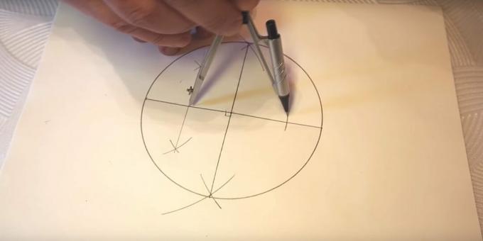 Hvordan man tegner en femspidset stjerne: marker på højre side