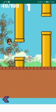 Han kom ind i Royal Rumble gratis Flappy Bird