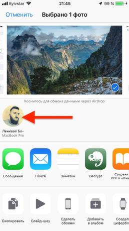  Mac iPhone: sende filer, dokumenter, links