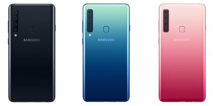Samsung Galaxy A9: Farver