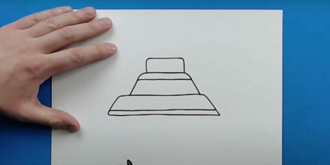 Hvordan man tegner en tank: skildrer et tårn
