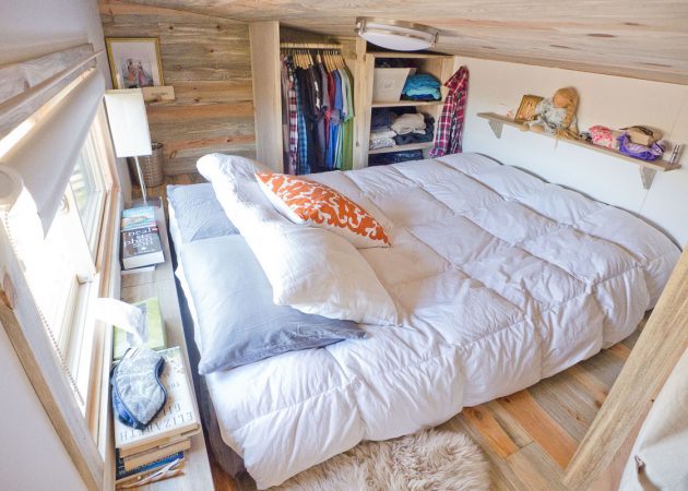 Lille soveværelse design: vælg gardiner